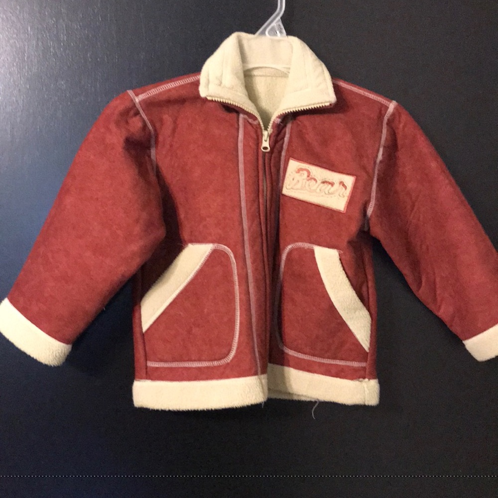 Boys fleece line coat